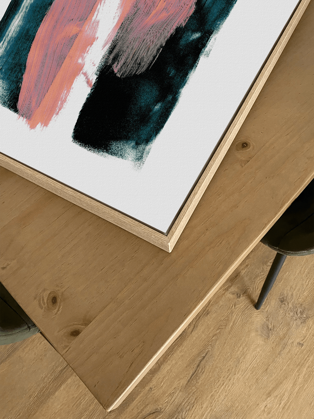 Abstract Brush Strokes 3X - Lámina de Mareike Böhmer - Decora tu casa en Nomadart