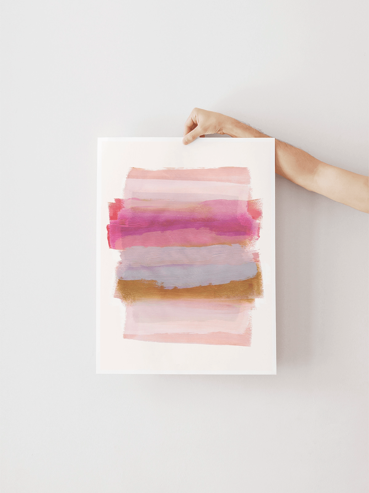 Abstract Brush Strokes 45 - Lámina de Mareike Böhmer - Decora tu casa en Nomadart