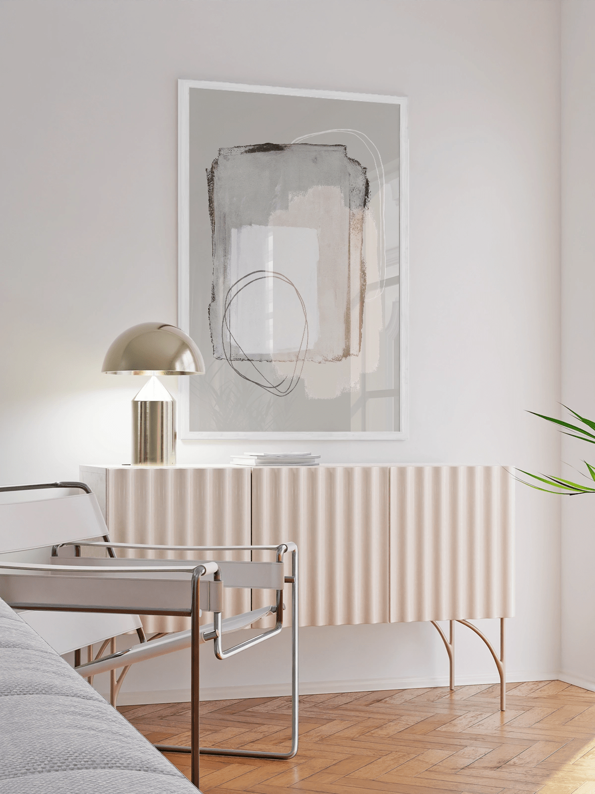 Abstract Brush Strokes 50 - Lámina de Mareike Böhmer - Decora tu casa en Nomadart