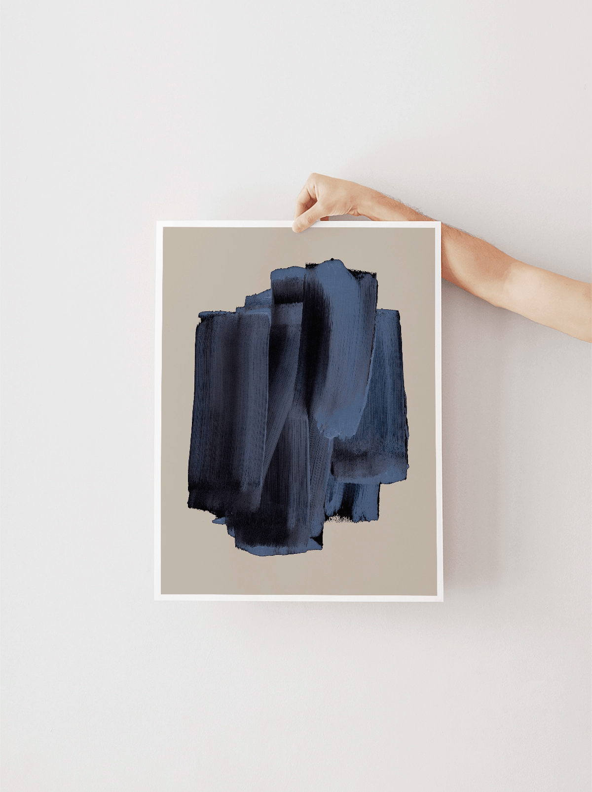 Abstract Brush Strokes 58 - Lámina de Mareike Böhmer - Decora tu casa en Nomadart