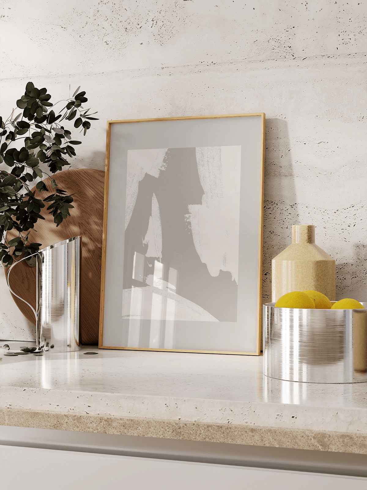 Abstract Brush Strokes 59 - Lámina de Mareike Böhmer - Decora tu casa en Nomadart