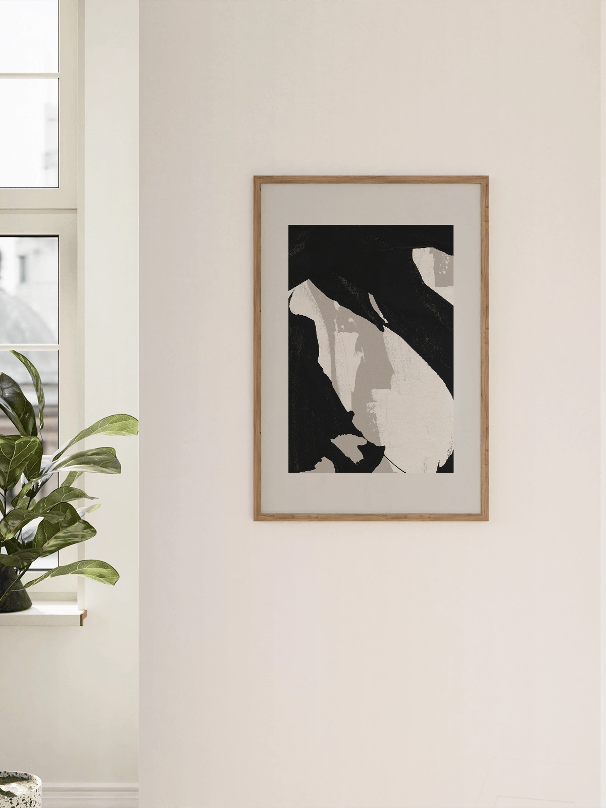 Abstract Brush Strokes 59X - Lámina de Mareike Böhmer - Decora tu casa en Nomadart