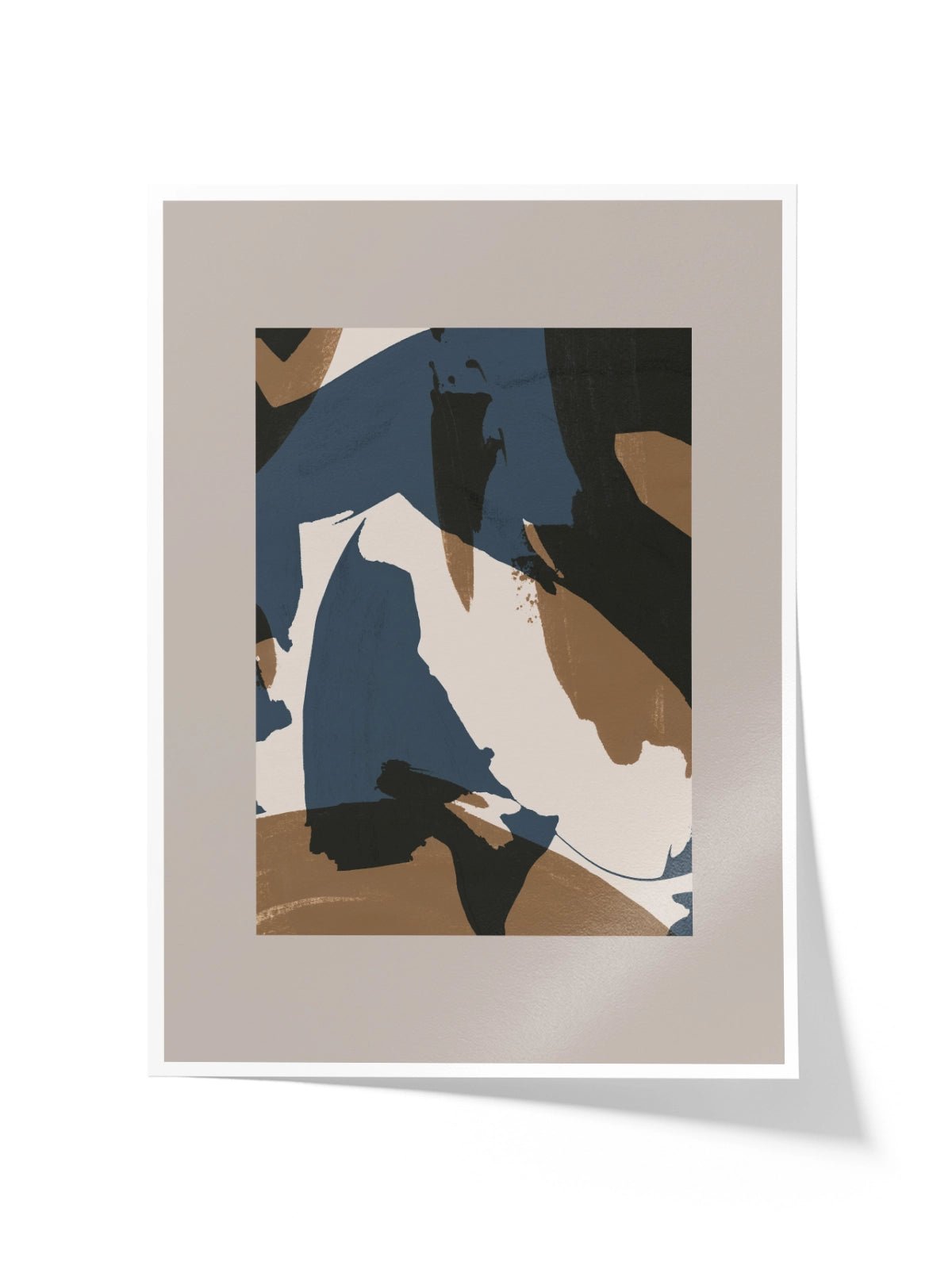 Abstract Brush Strokes 60 - Lámina de Mareike Böhmer - Decora tu casa en Nomadart