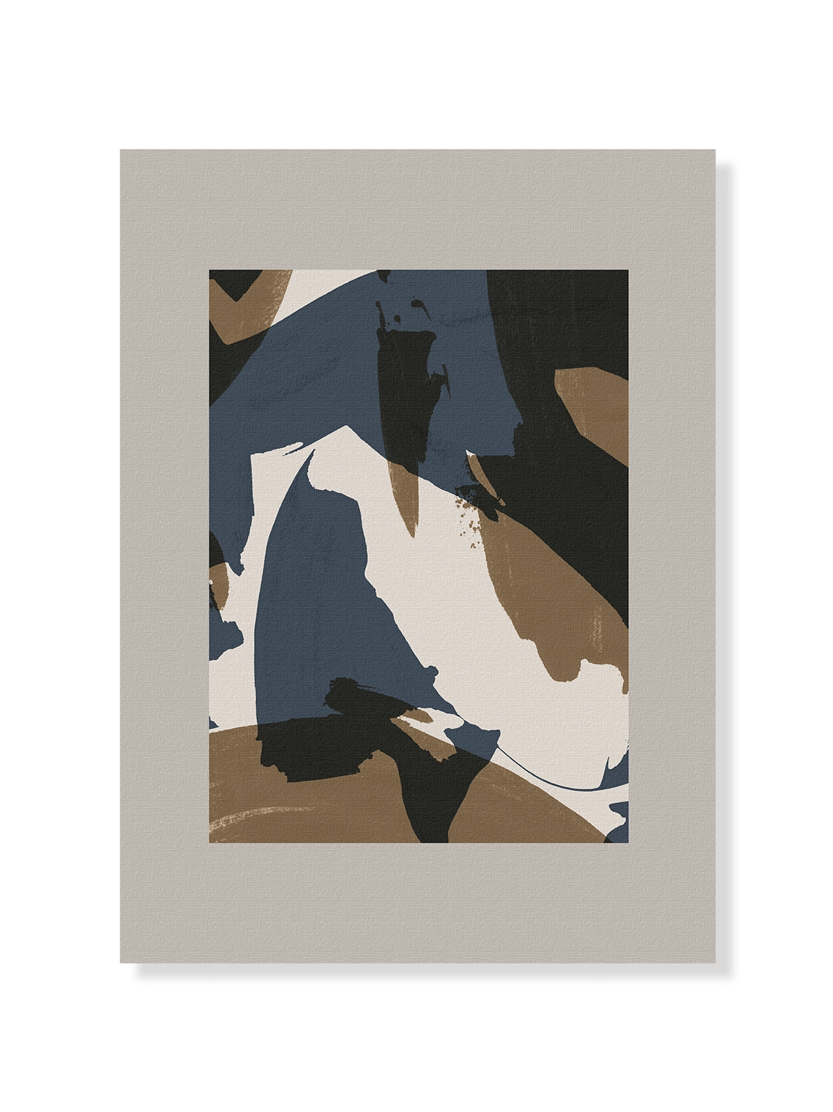 Abstract Brush Strokes 60 - Lámina de Mareike Böhmer - Decora tu casa en Nomadart