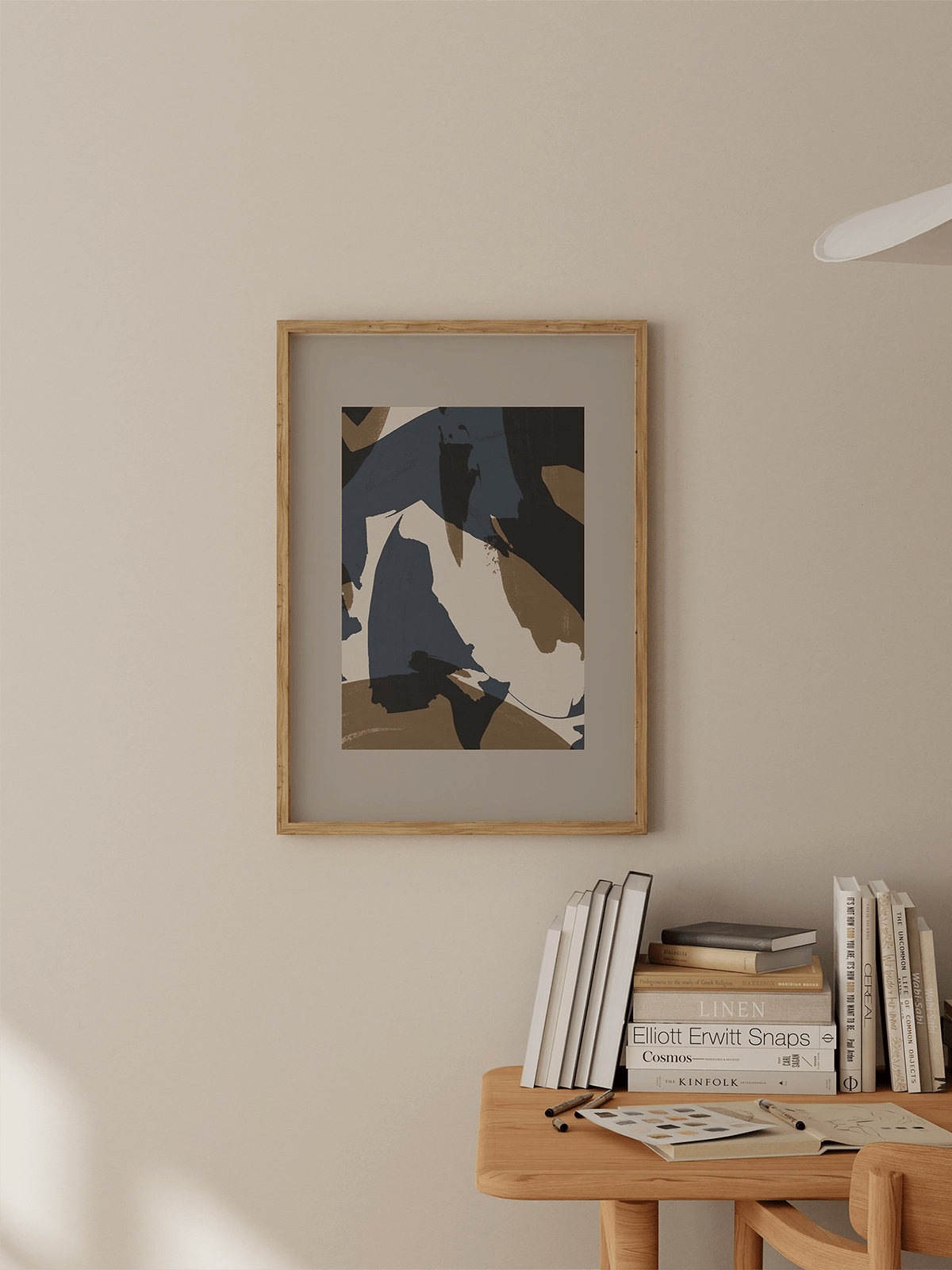 Abstract Brush Strokes 60 - Lámina de Mareike Böhmer - Decora tu casa en Nomadart