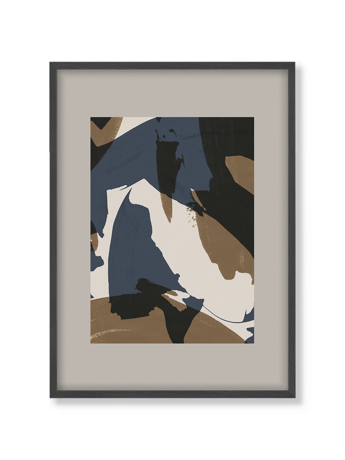 Abstract Brush Strokes 60 - Lámina de Mareike Böhmer - Decora tu casa en Nomadart