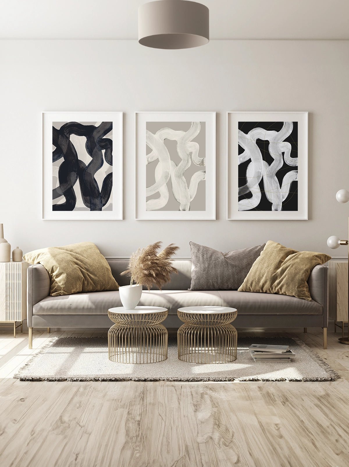 Abstract Brush Strokes 65 - Lámina de Mareike Böhmer - Decora tu casa en Nomadart