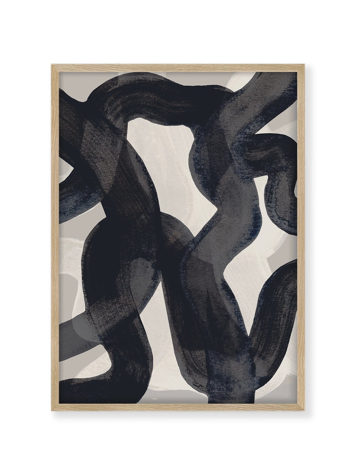 Abstract Brush Strokes 65 - Lámina de Mareike Böhmer - Decora tu casa en Nomadart