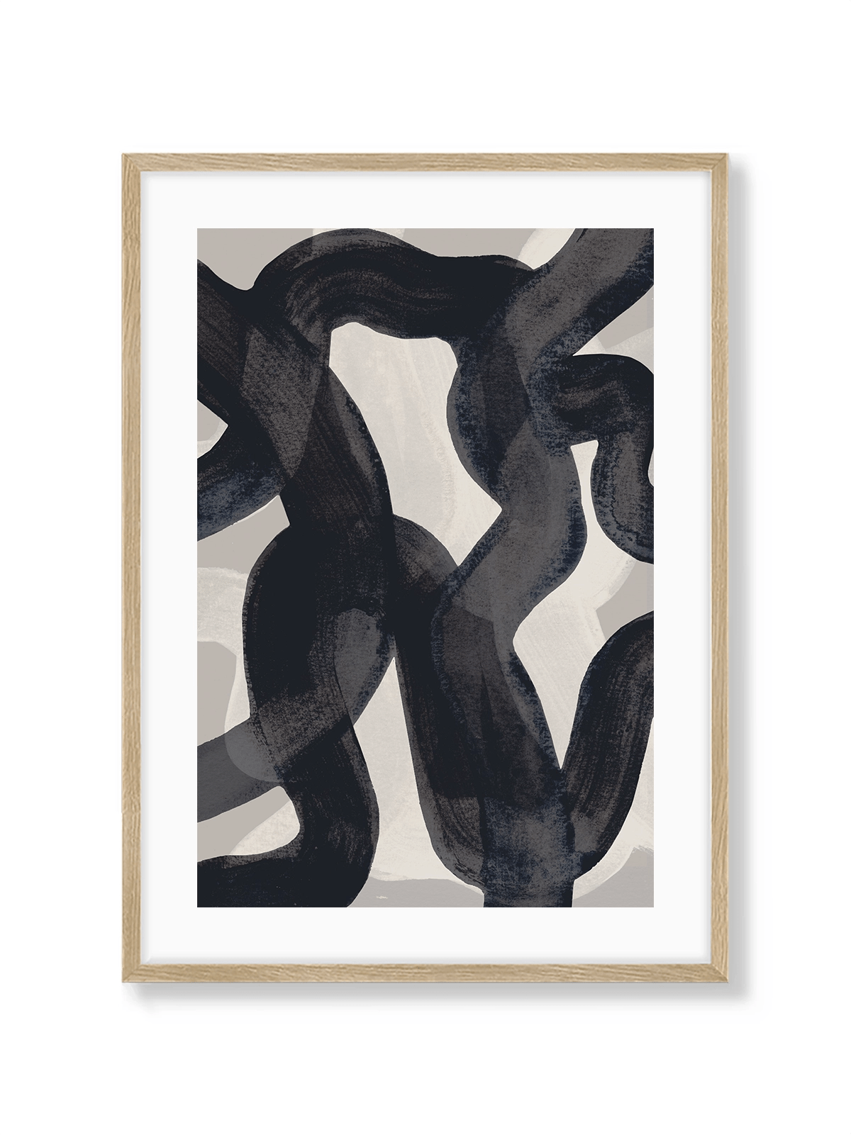 Abstract Brush Strokes 65 - Lámina de Mareike Böhmer - Decora tu casa en Nomadart