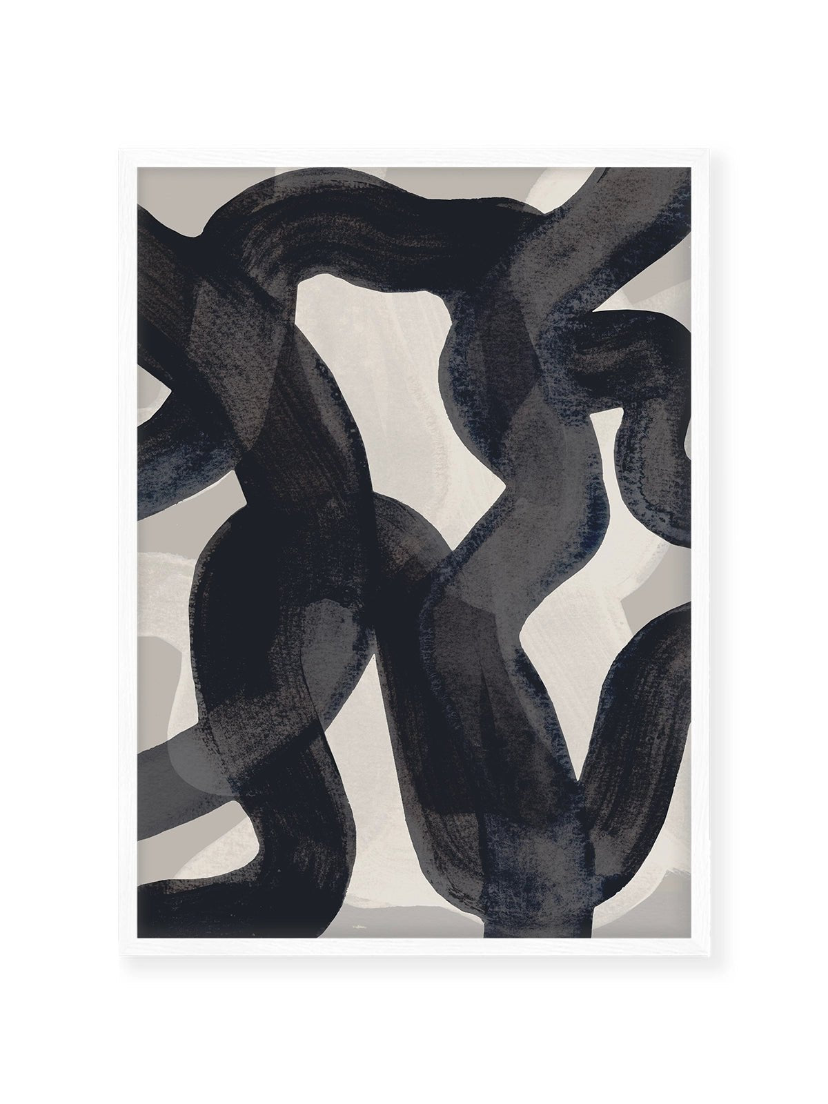 Abstract Brush Strokes 65 - Lámina de Mareike Böhmer - Decora tu casa en Nomadart