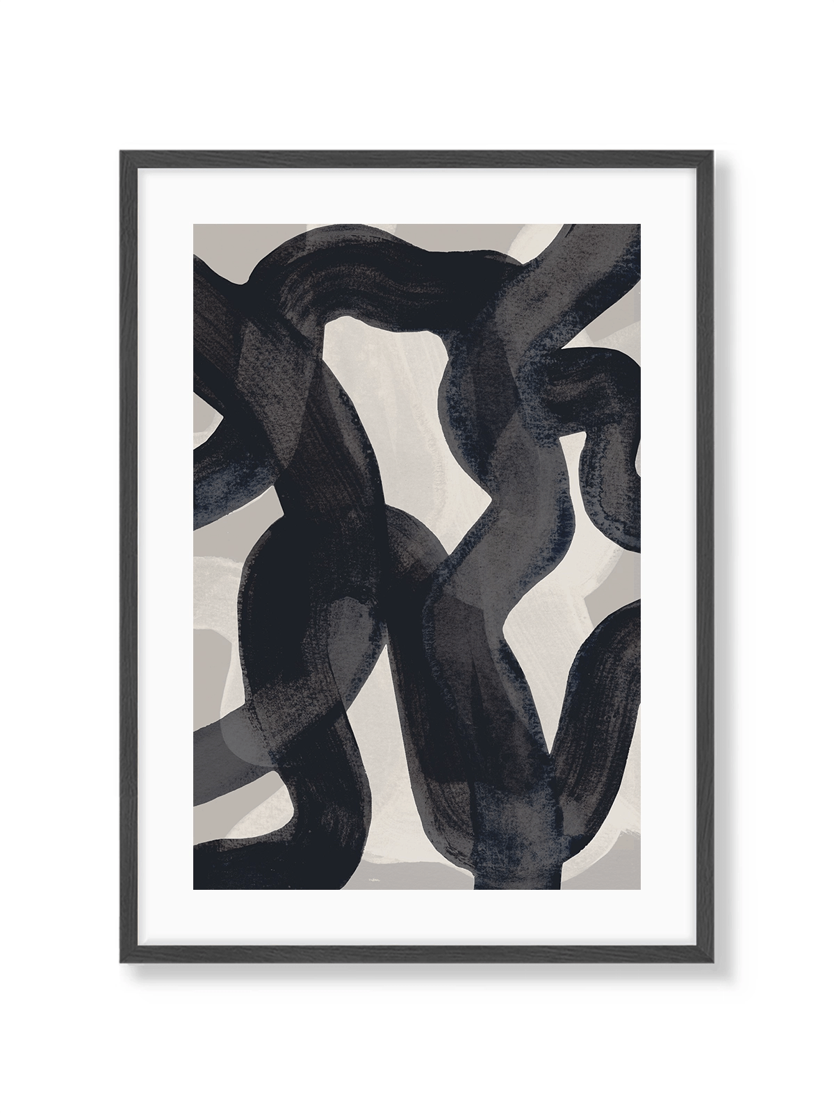 Abstract Brush Strokes 65 - Lámina de Mareike Böhmer - Decora tu casa en Nomadart