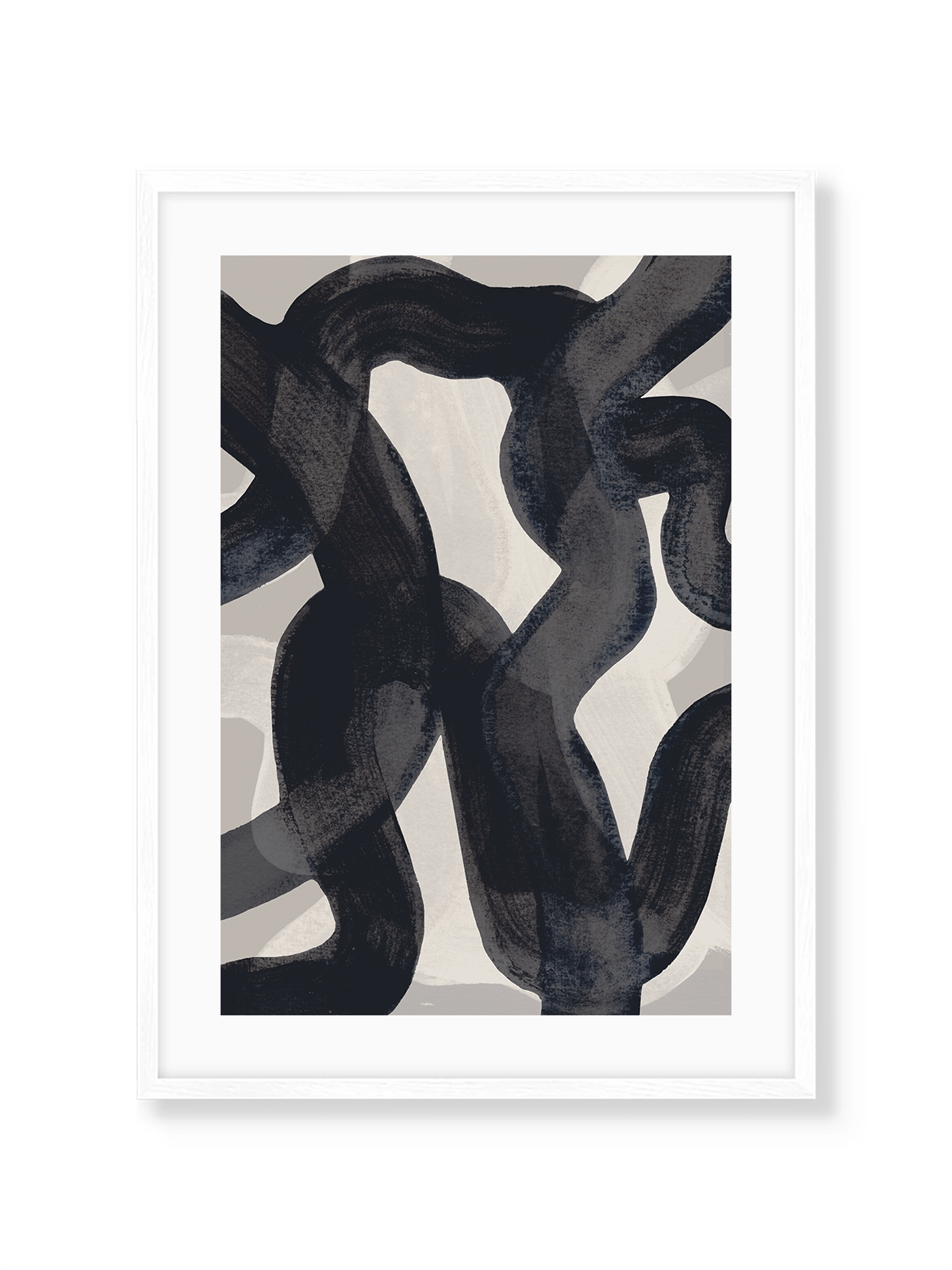 Abstract Brush Strokes 65 - Lámina de Mareike Böhmer - Decora tu casa en Nomadart