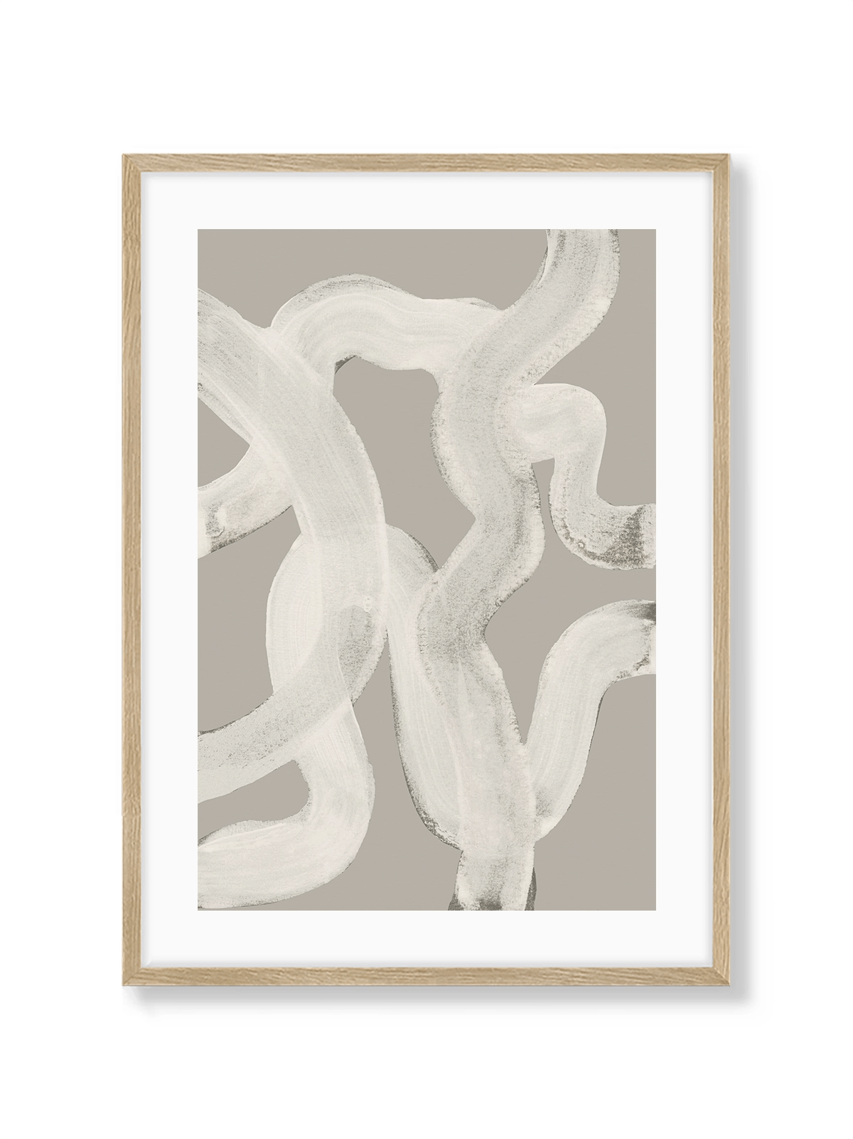 Abstract Brush Strokes 65Y - Lámina de Mareike Böhmer - Decora tu casa en Nomadart