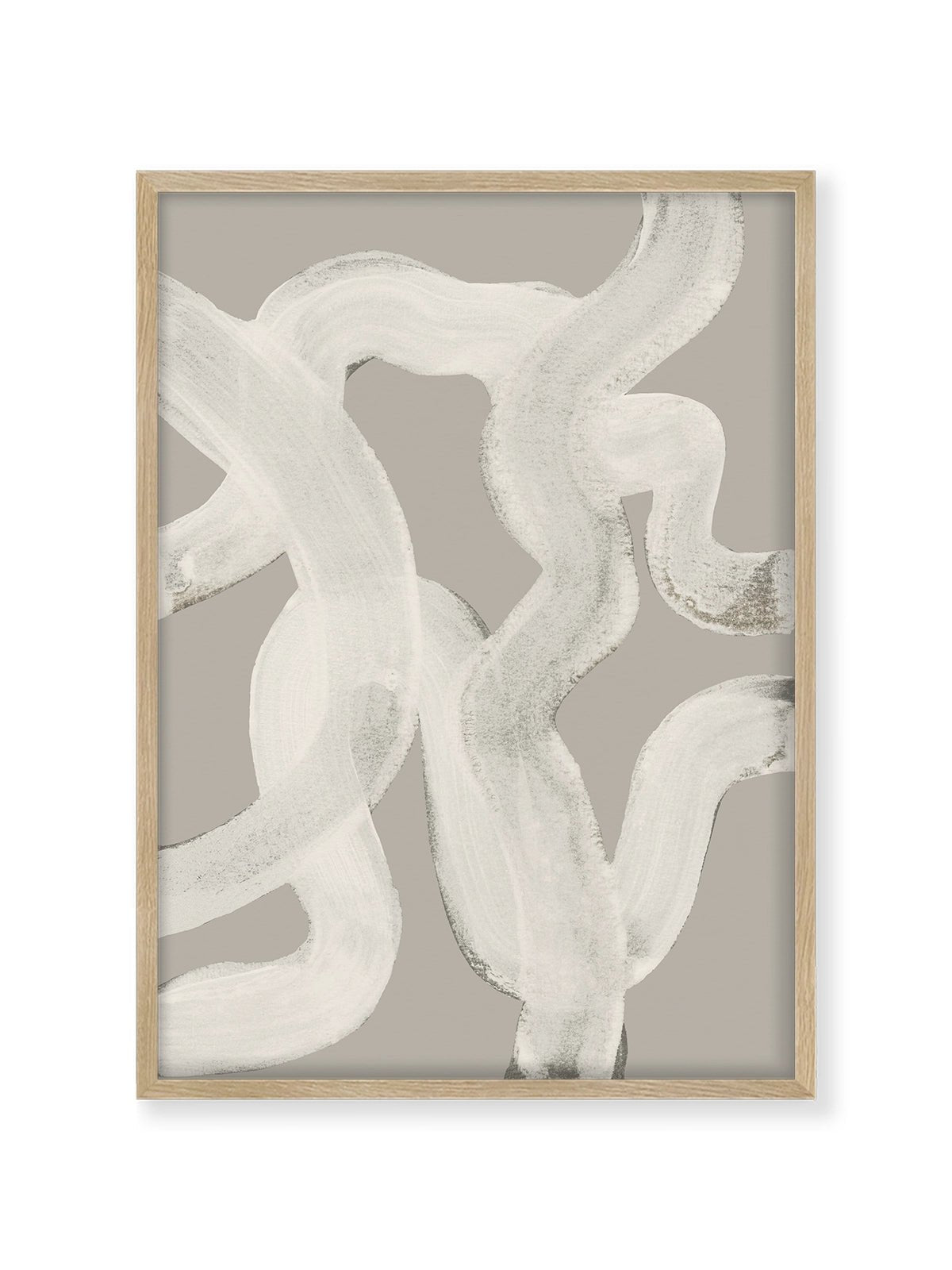 Abstract Brush Strokes 65Y - Lámina de Mareike Böhmer - Decora tu casa en Nomadart