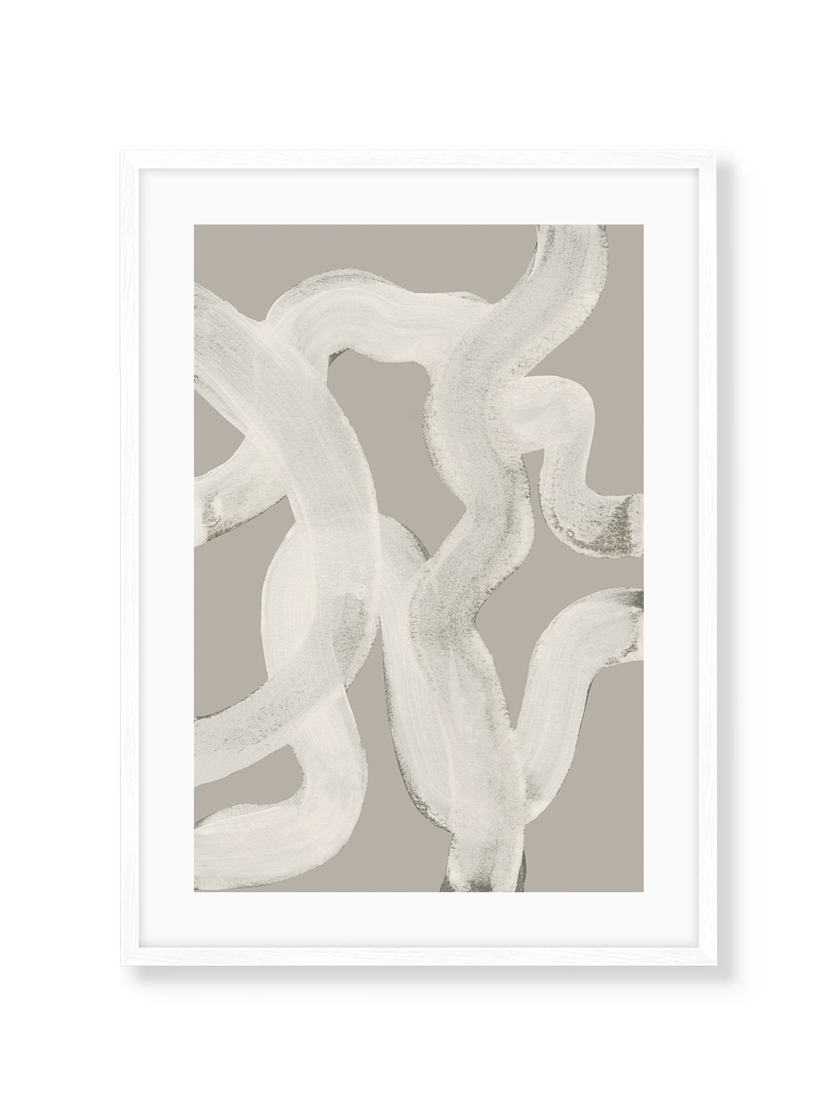 Abstract Brush Strokes 65Y - Lámina de Mareike Böhmer - Decora tu casa en Nomadart