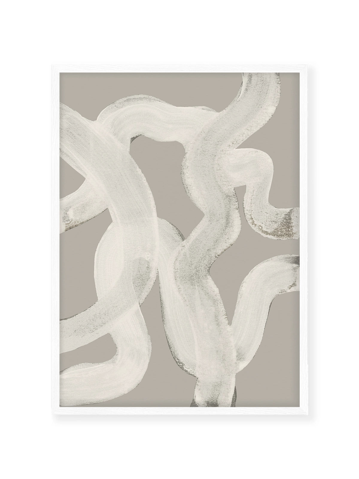 Abstract Brush Strokes 65Y - Lámina de Mareike Böhmer - Decora tu casa en Nomadart