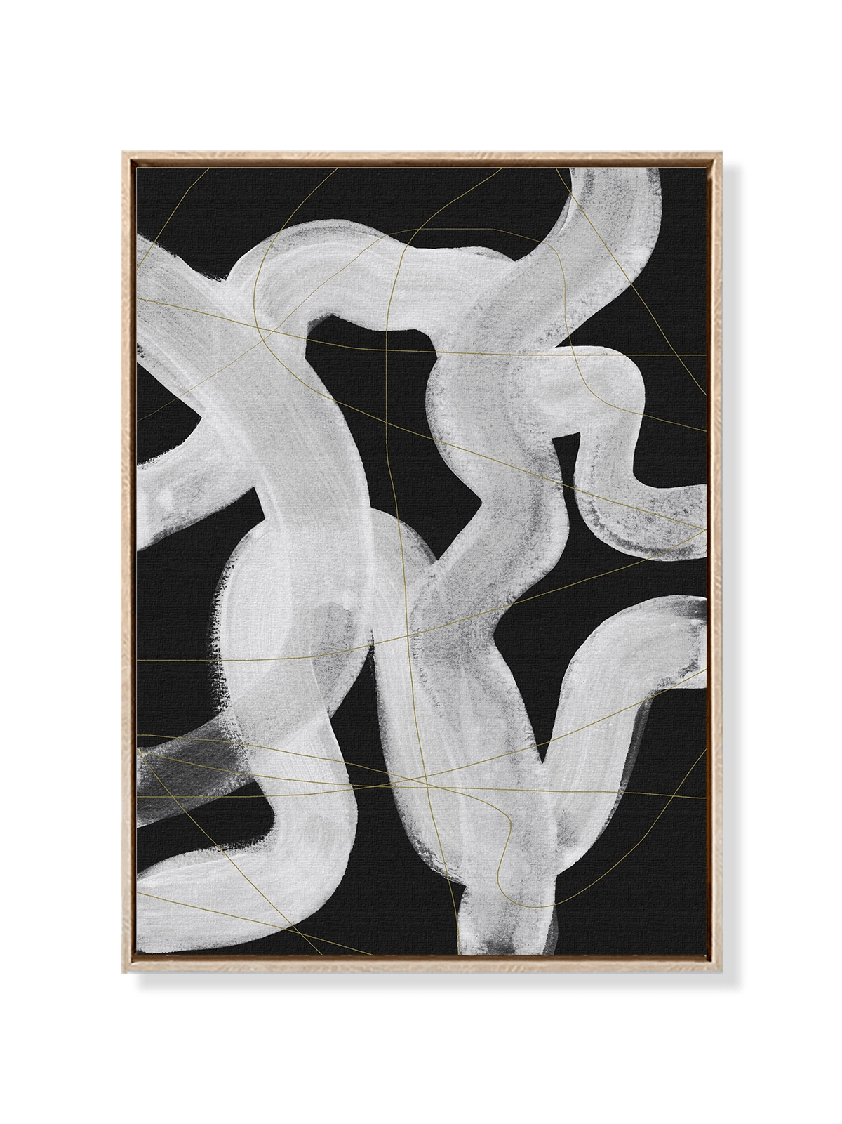 Abstract Brush Strokes 65Z - Lámina de Mareike Böhmer - Decora tu casa en Nomadart
