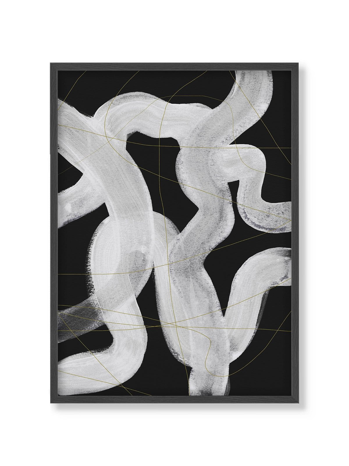 Abstract Brush Strokes 65Z - Lámina de Mareike Böhmer - Decora tu casa en Nomadart