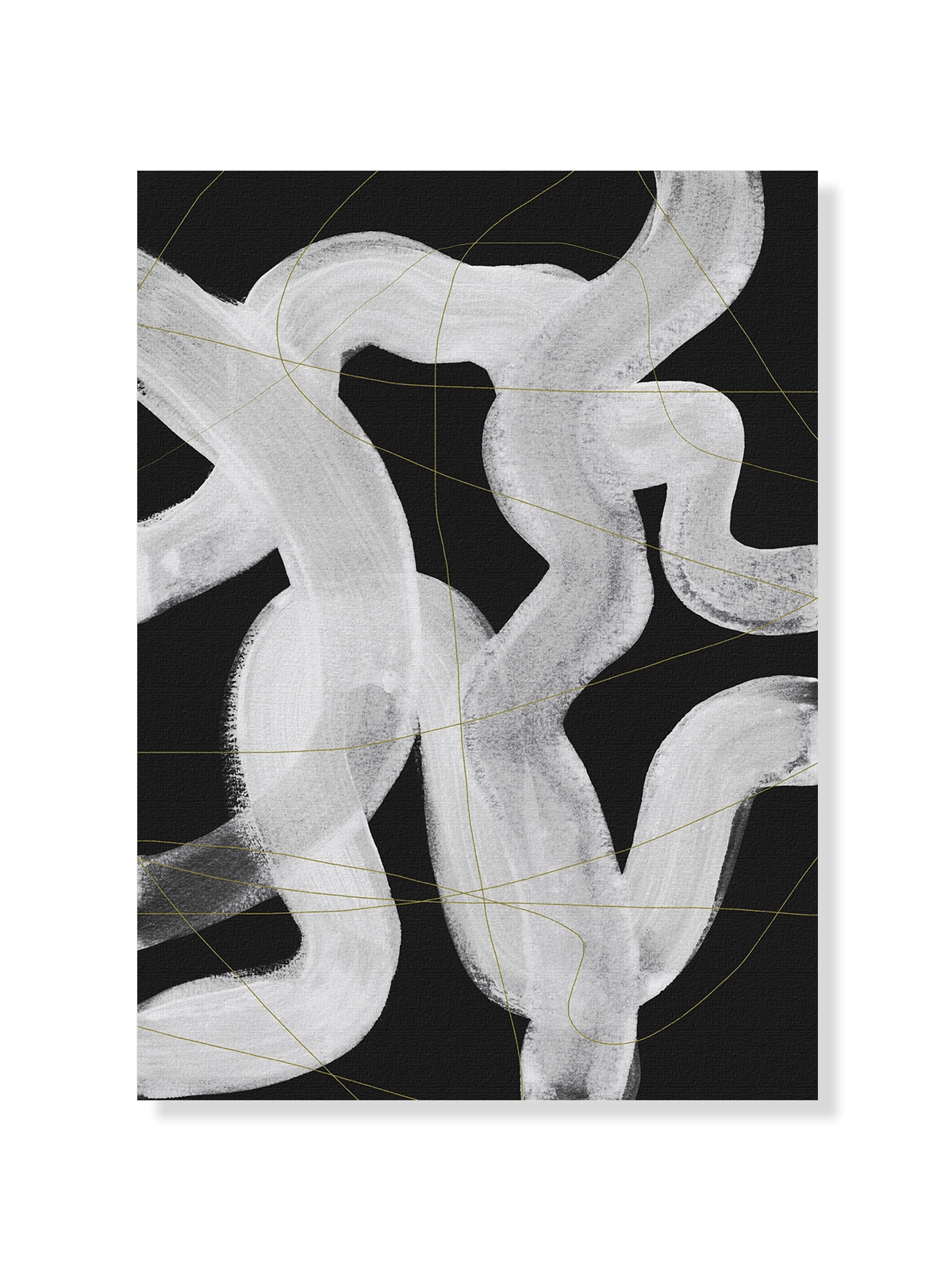 Abstract Brush Strokes 65Z - Lámina de Mareike Böhmer - Decora tu casa en Nomadart