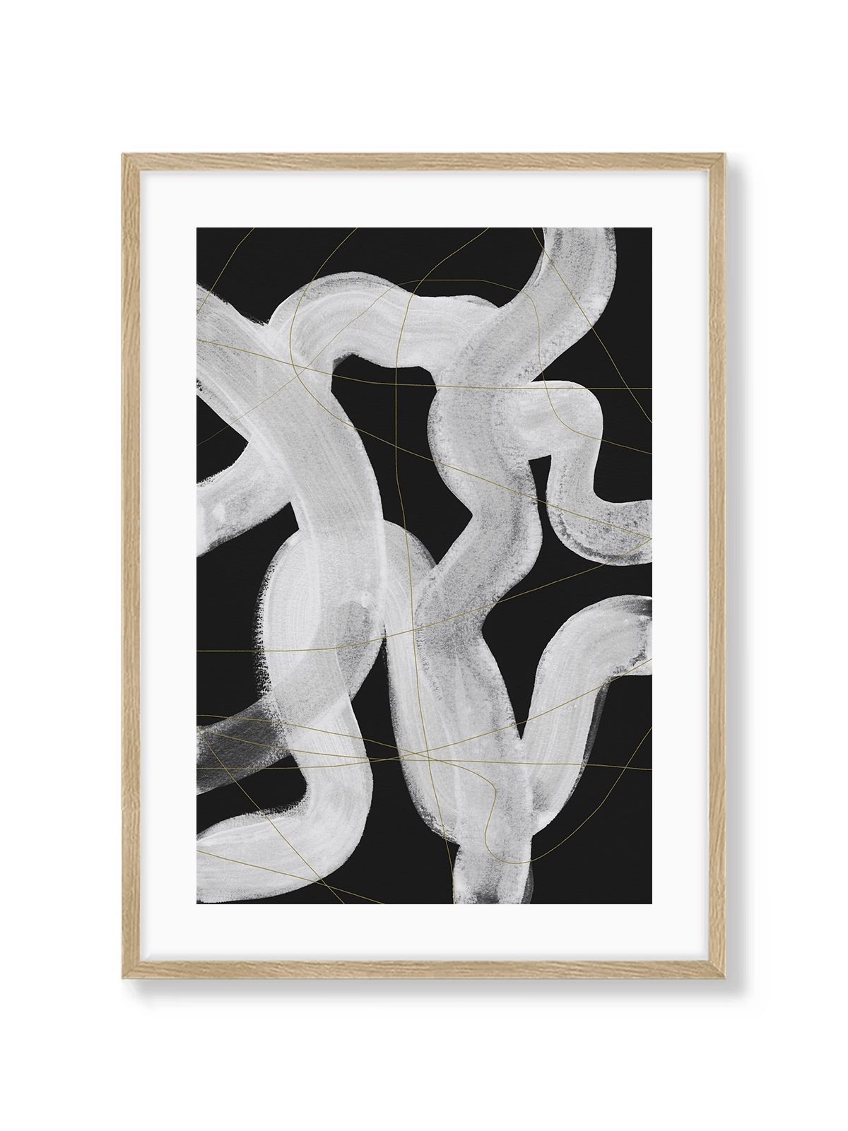 Abstract Brush Strokes 65Z - Lámina de Mareike Böhmer - Decora tu casa en Nomadart