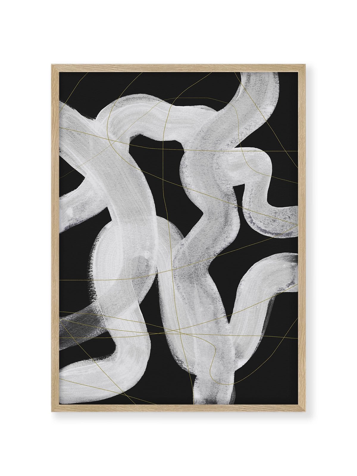 Abstract Brush Strokes 65Z - Lámina de Mareike Böhmer - Decora tu casa en Nomadart