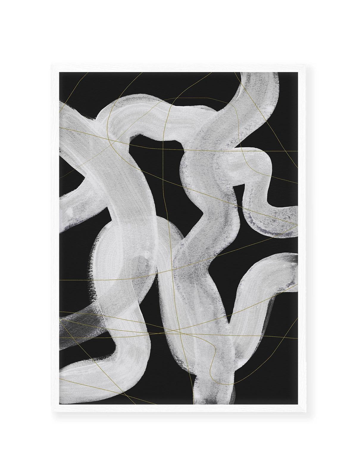 Abstract Brush Strokes 65Z - Lámina de Mareike Böhmer - Decora tu casa en Nomadart