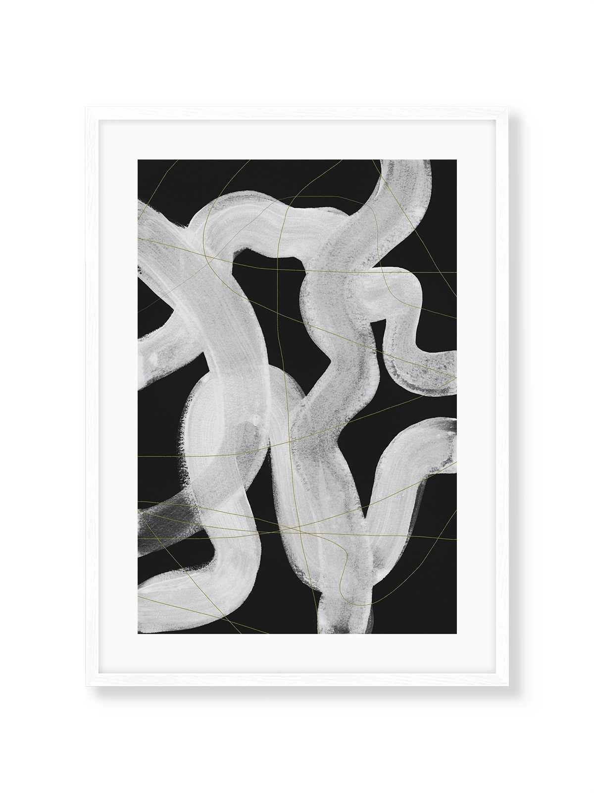 Abstract Brush Strokes 65Z - Lámina de Mareike Böhmer - Decora tu casa en Nomadart