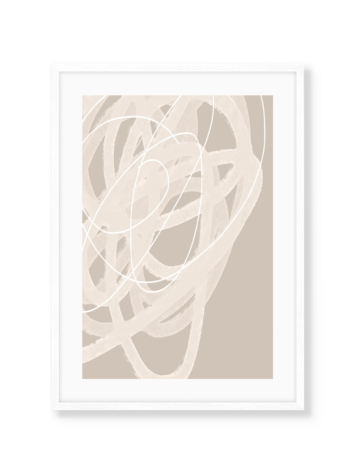 Abstract Brush Strokes 69 - Lámina de Mareike Böhmer - Decora tu casa en Nomadart