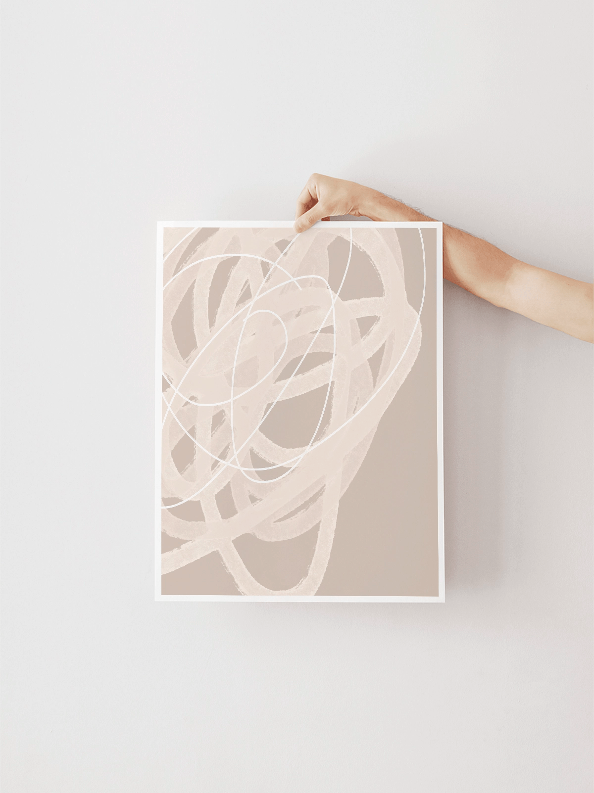 Abstract Brush Strokes 69 - Lámina de Mareike Böhmer - Decora tu casa en Nomadart