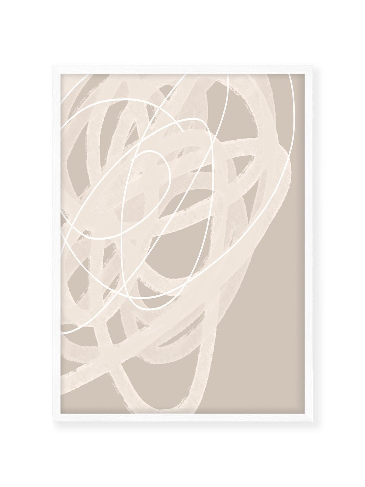 Abstract Brush Strokes 69 - Lámina de Mareike Böhmer - Decora tu casa en Nomadart