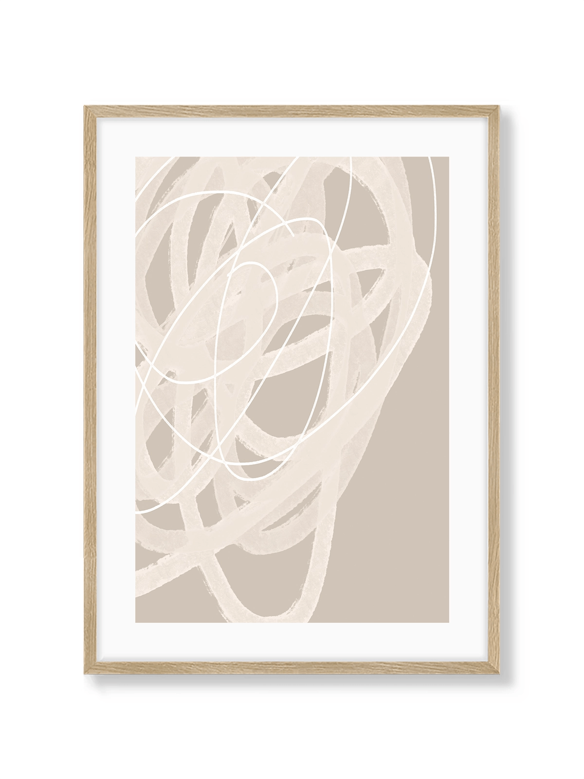 Abstract Brush Strokes 69 - Lámina de Mareike Böhmer - Decora tu casa en Nomadart