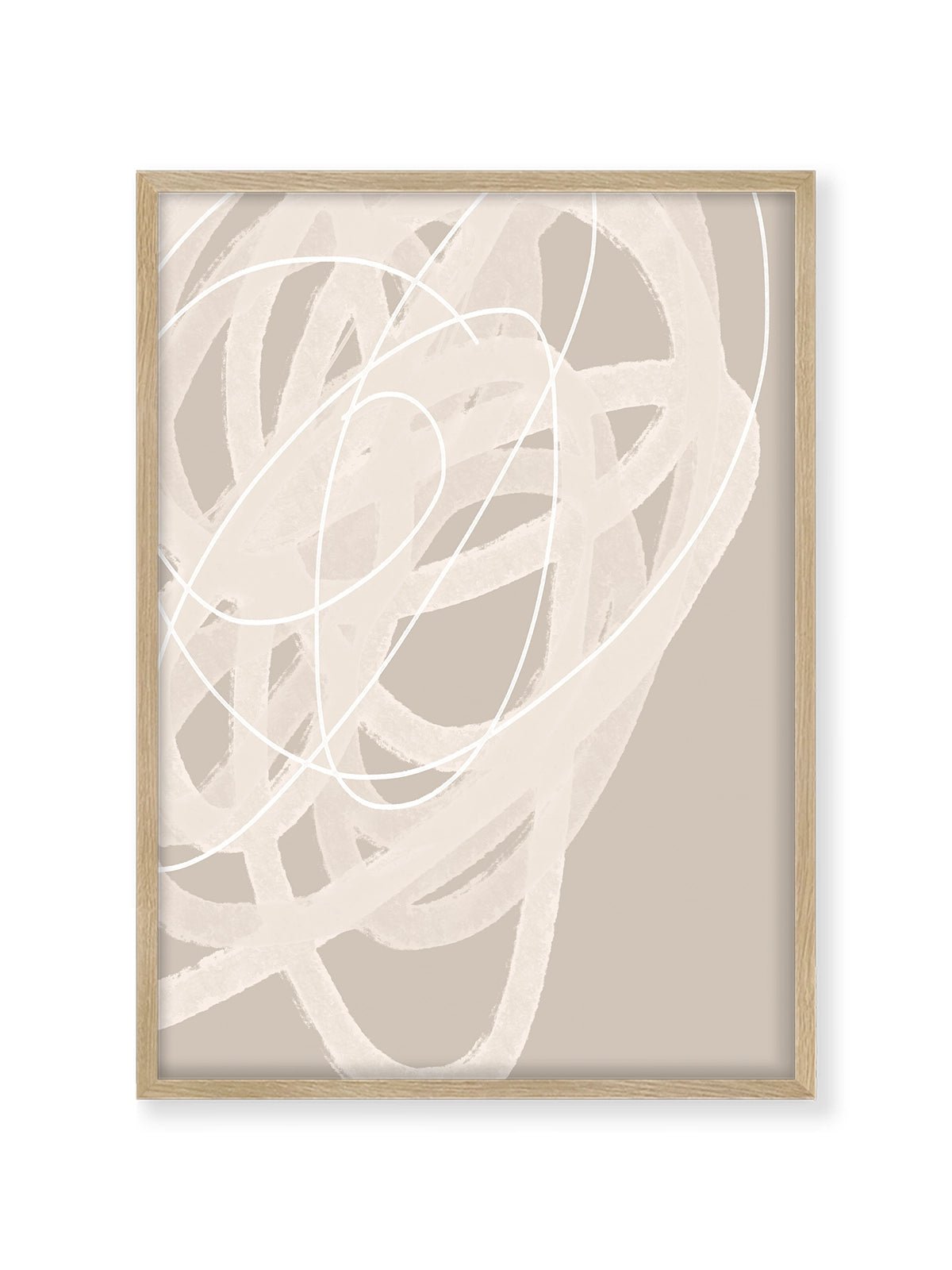 Abstract Brush Strokes 69 - Lámina de Mareike Böhmer - Decora tu casa en Nomadart