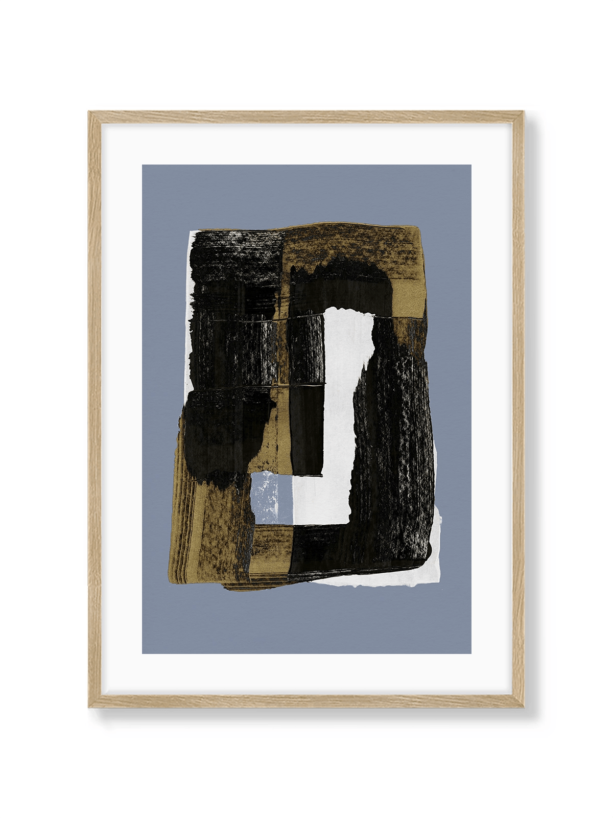 Abstract Brush Strokes 70 - Lámina de Mareike Böhmer - Decora tu casa en Nomadart