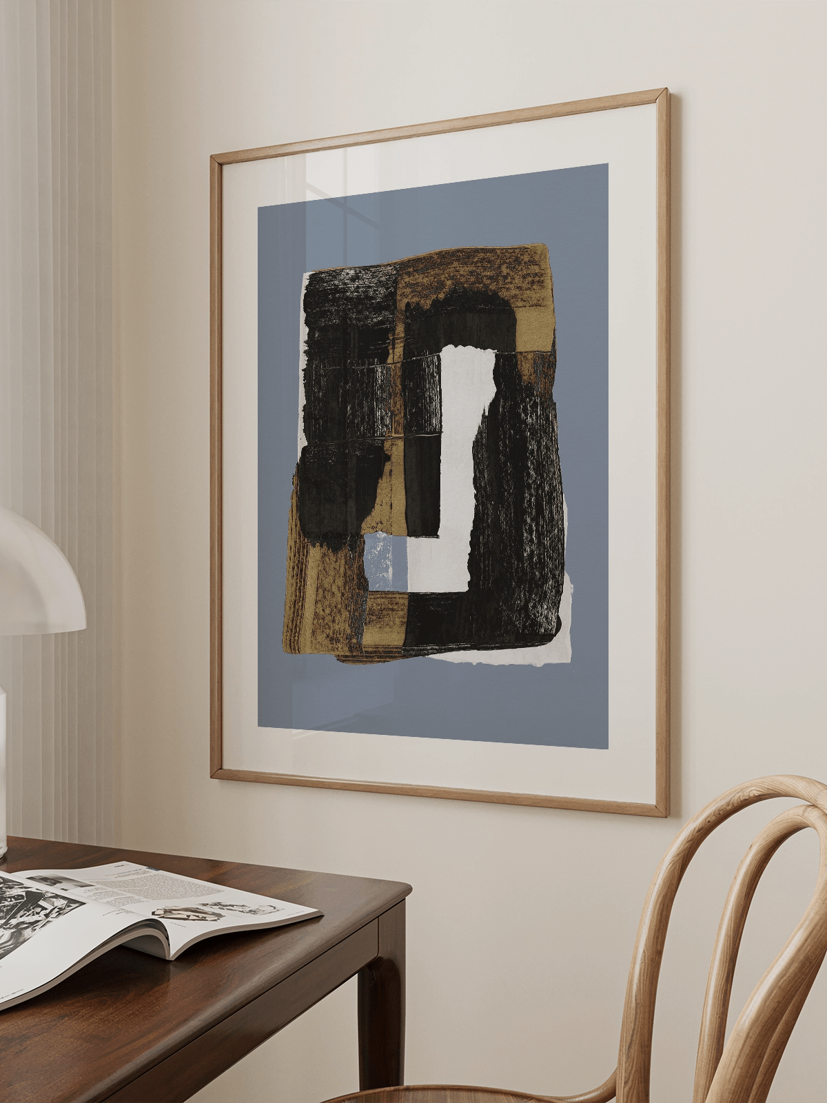 Abstract Brush Strokes 70 - Lámina de Mareike Böhmer - Decora tu casa en Nomadart