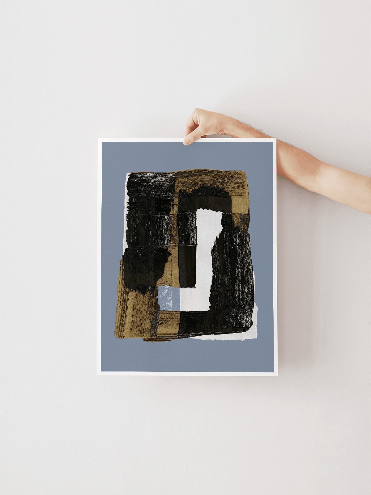 Abstract Brush Strokes 70 - Lámina de Mareike Böhmer - Decora tu casa en Nomadart