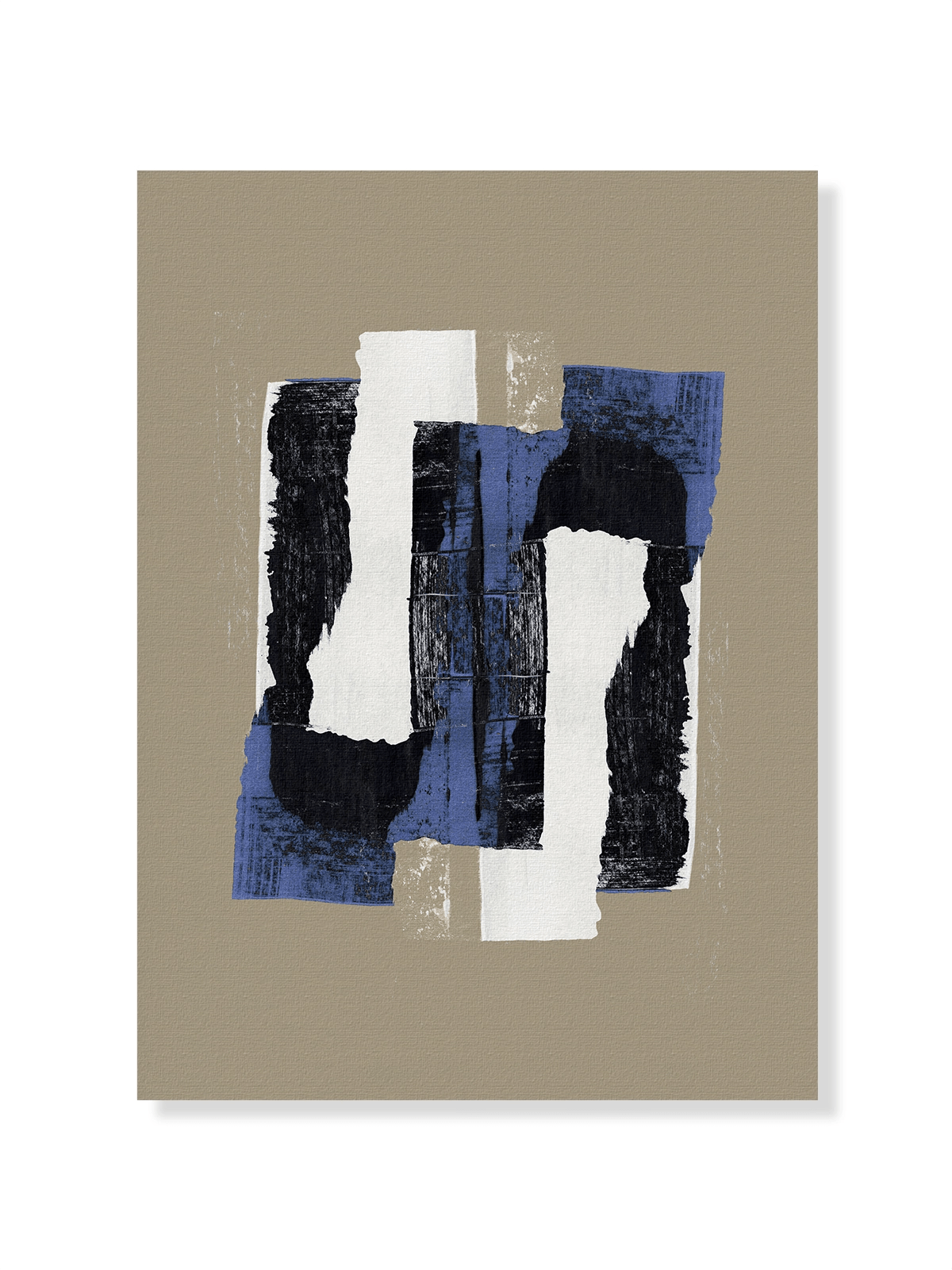 Abstract Brush Strokes 71X - Lámina de Mareike Böhmer - Decora tu casa en Nomadart