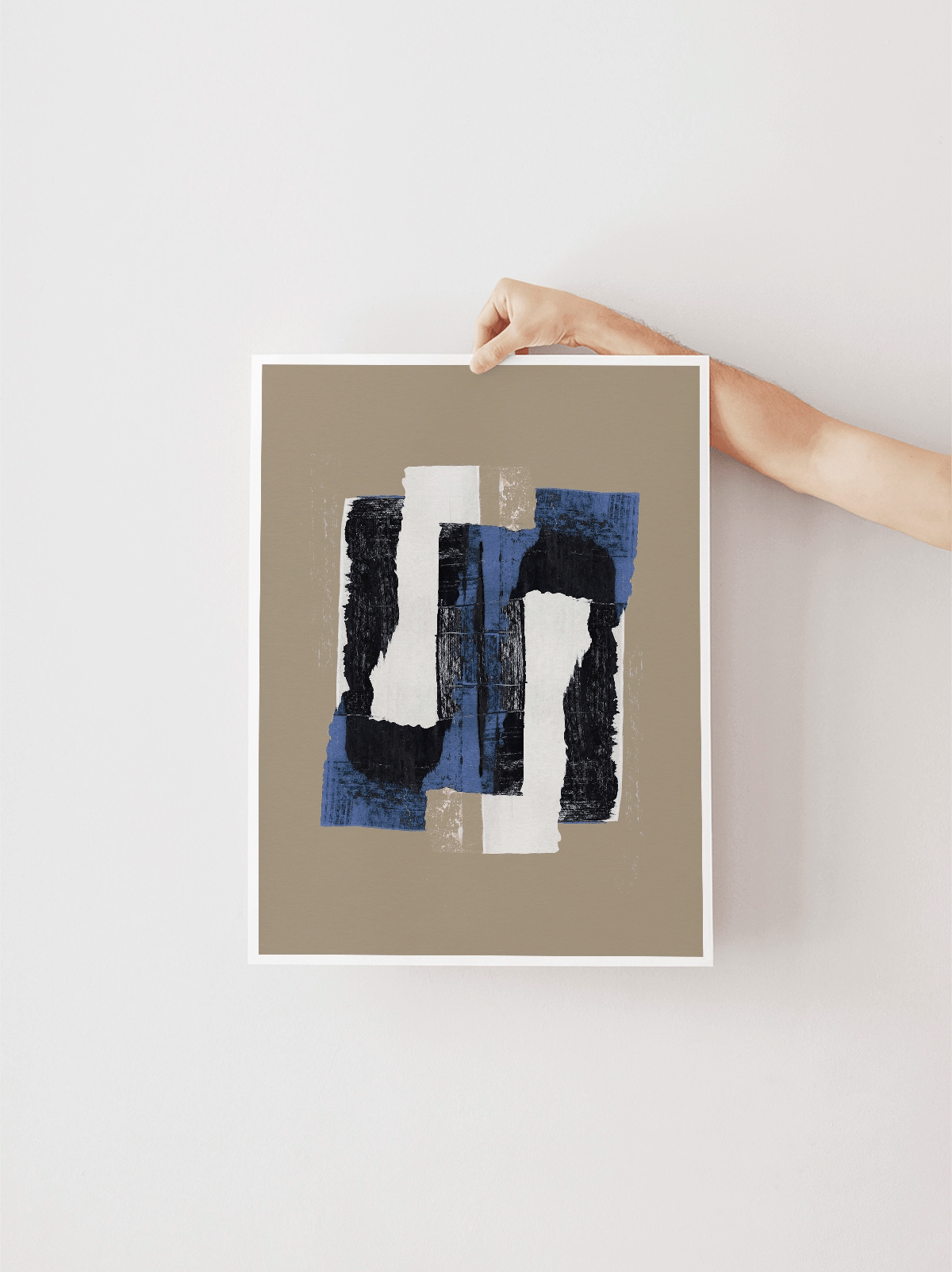 Abstract Brush Strokes 71X - Lámina de Mareike Böhmer - Decora tu casa en Nomadart