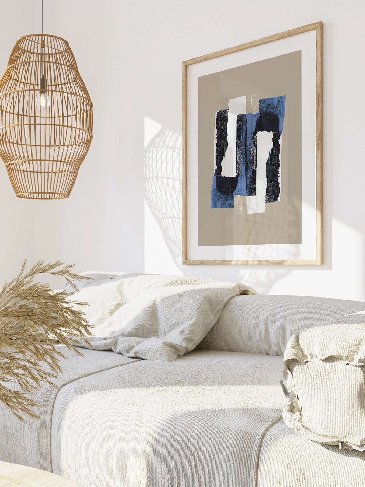 Abstract Brush Strokes 71X - Lámina de Mareike Böhmer - Decora tu casa en Nomadart