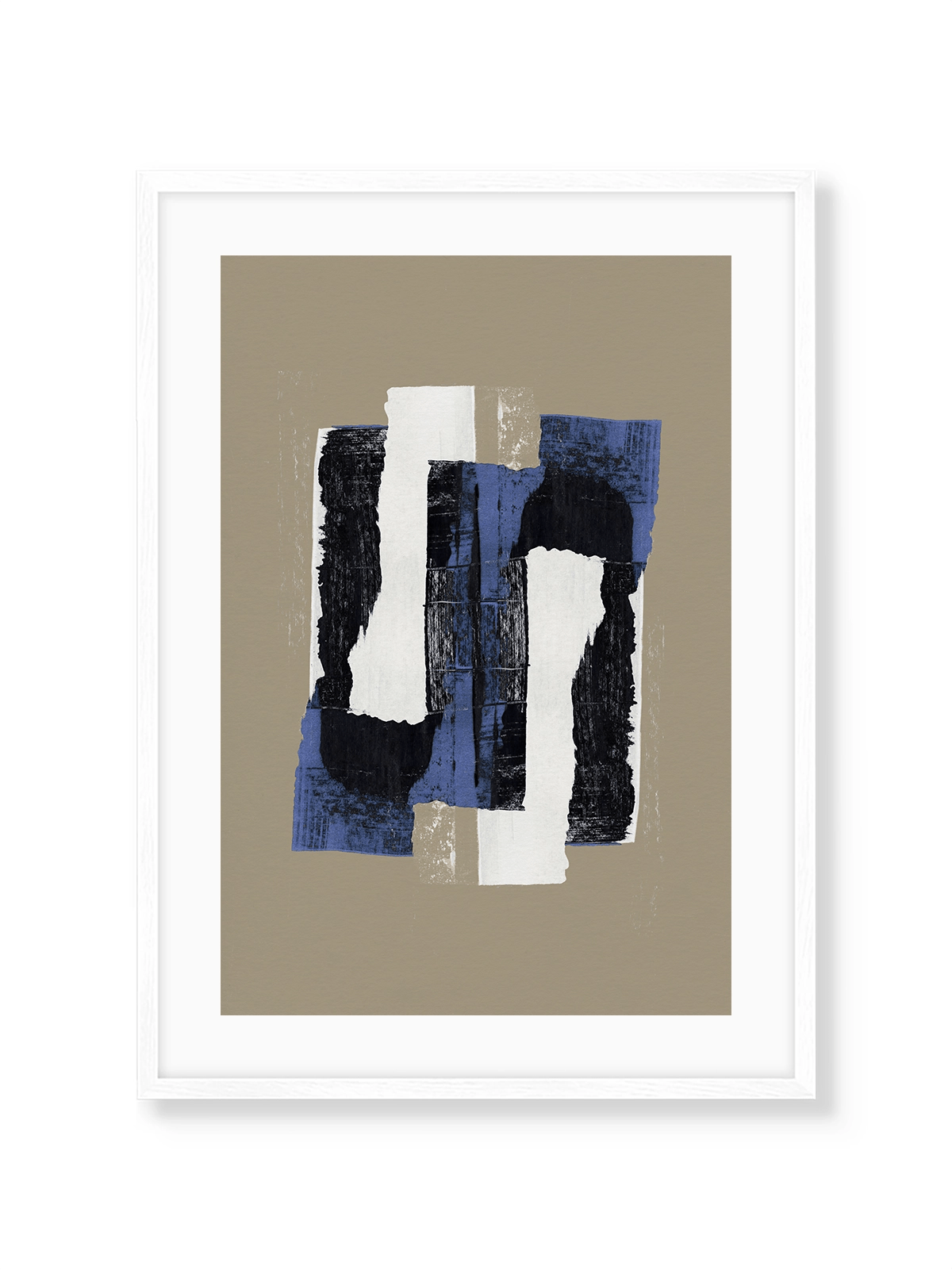 Abstract Brush Strokes 71X - Lámina de Mareike Böhmer - Decora tu casa en Nomadart