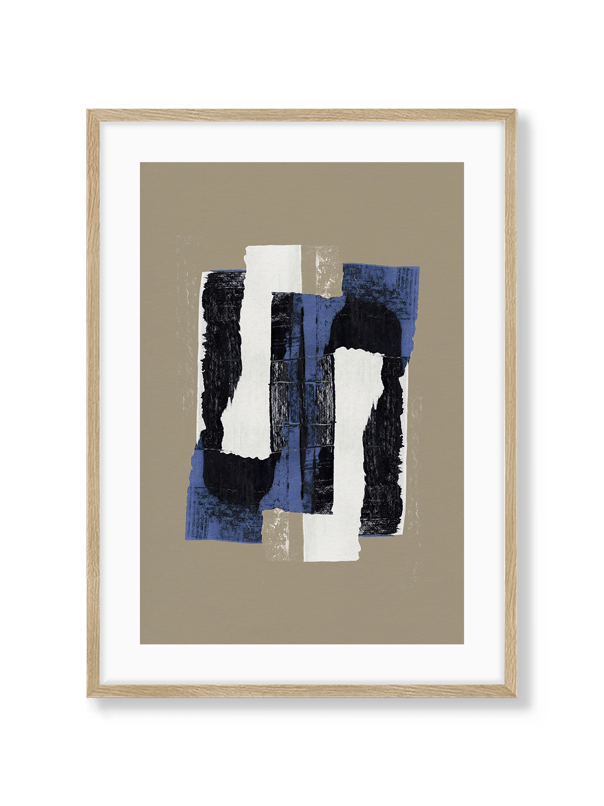 Abstract Brush Strokes 71X - Lámina de Mareike Böhmer - Decora tu casa en Nomadart