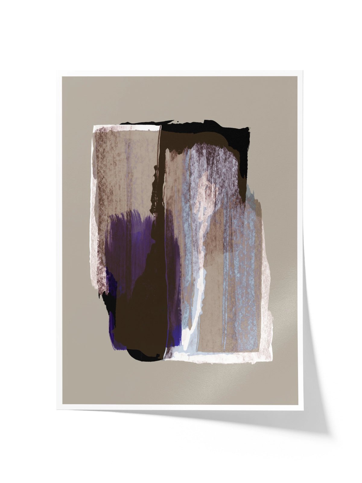 Abstract Brush Strokes 72Y - Lámina de Mareike Böhmer - Decora tu casa en Nomadart