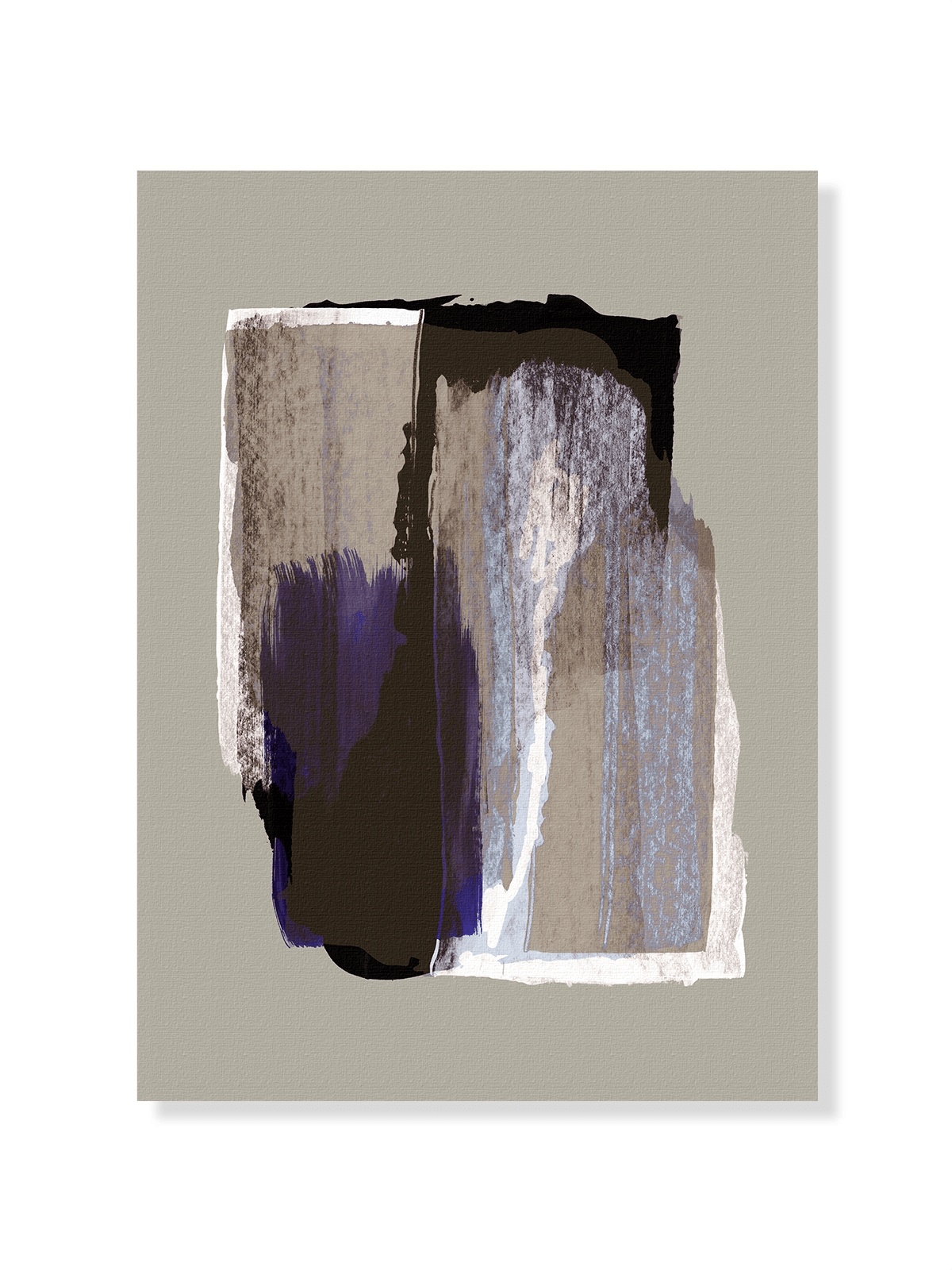 Abstract Brush Strokes 72Y - Lámina de Mareike Böhmer - Decora tu casa en Nomadart