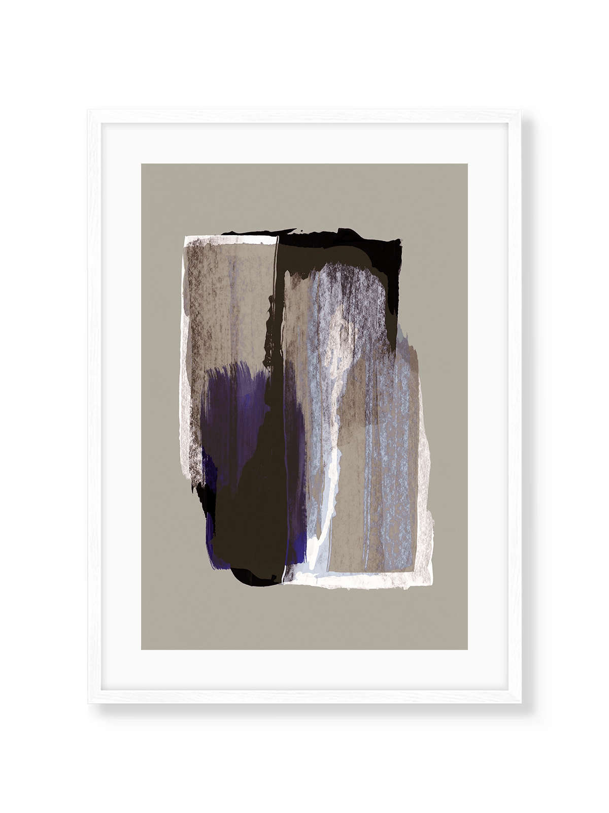 Abstract Brush Strokes 72Y - Lámina de Mareike Böhmer - Decora tu casa en Nomadart