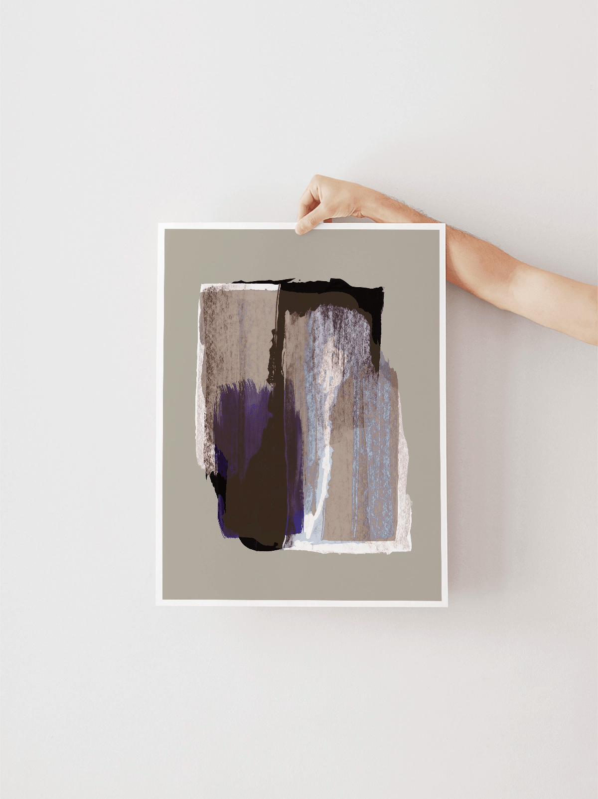 Abstract Brush Strokes 72Y - Lámina de Mareike Böhmer - Decora tu casa en Nomadart