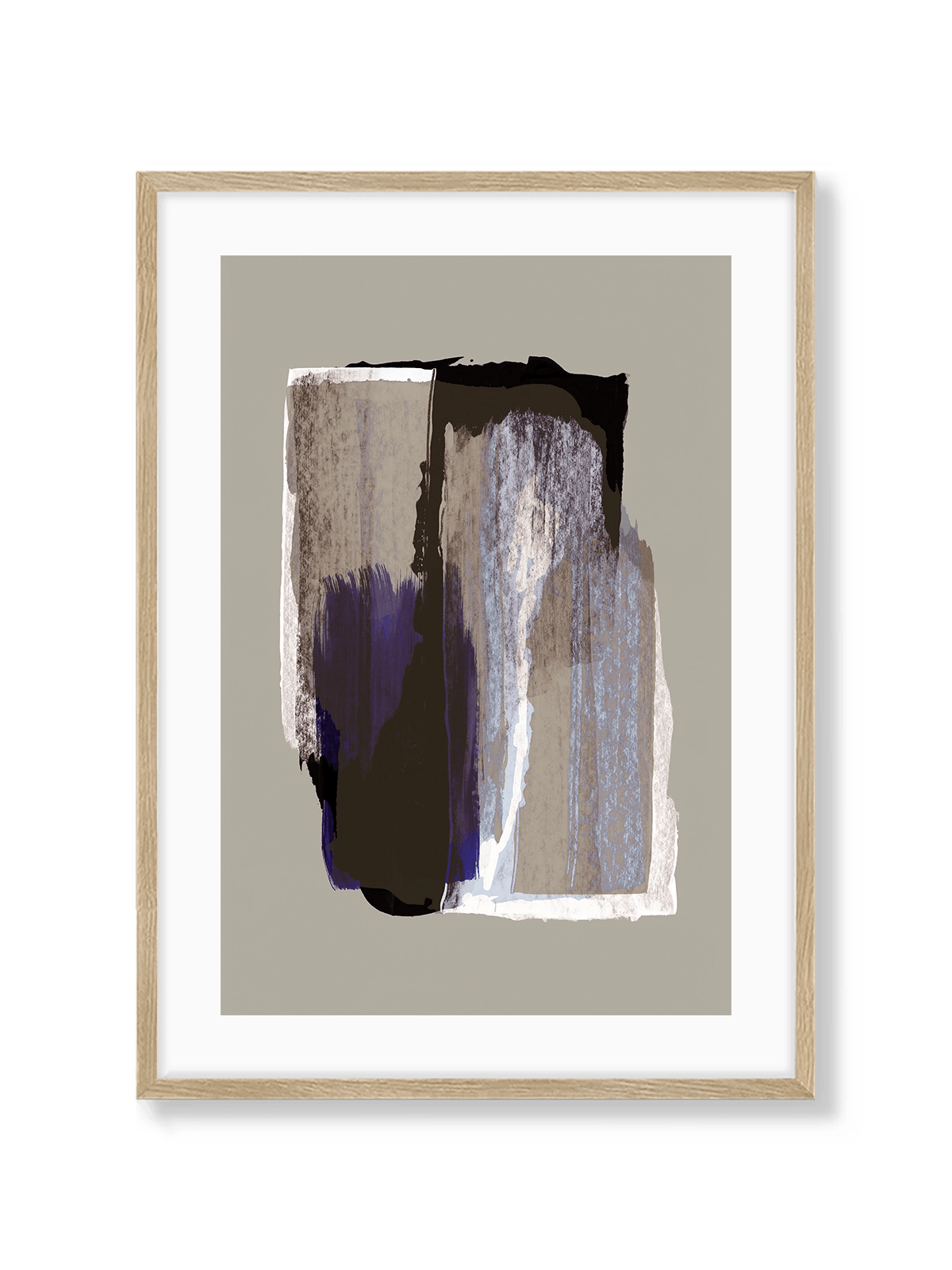 Abstract Brush Strokes 72Y - Lámina de Mareike Böhmer - Decora tu casa en Nomadart