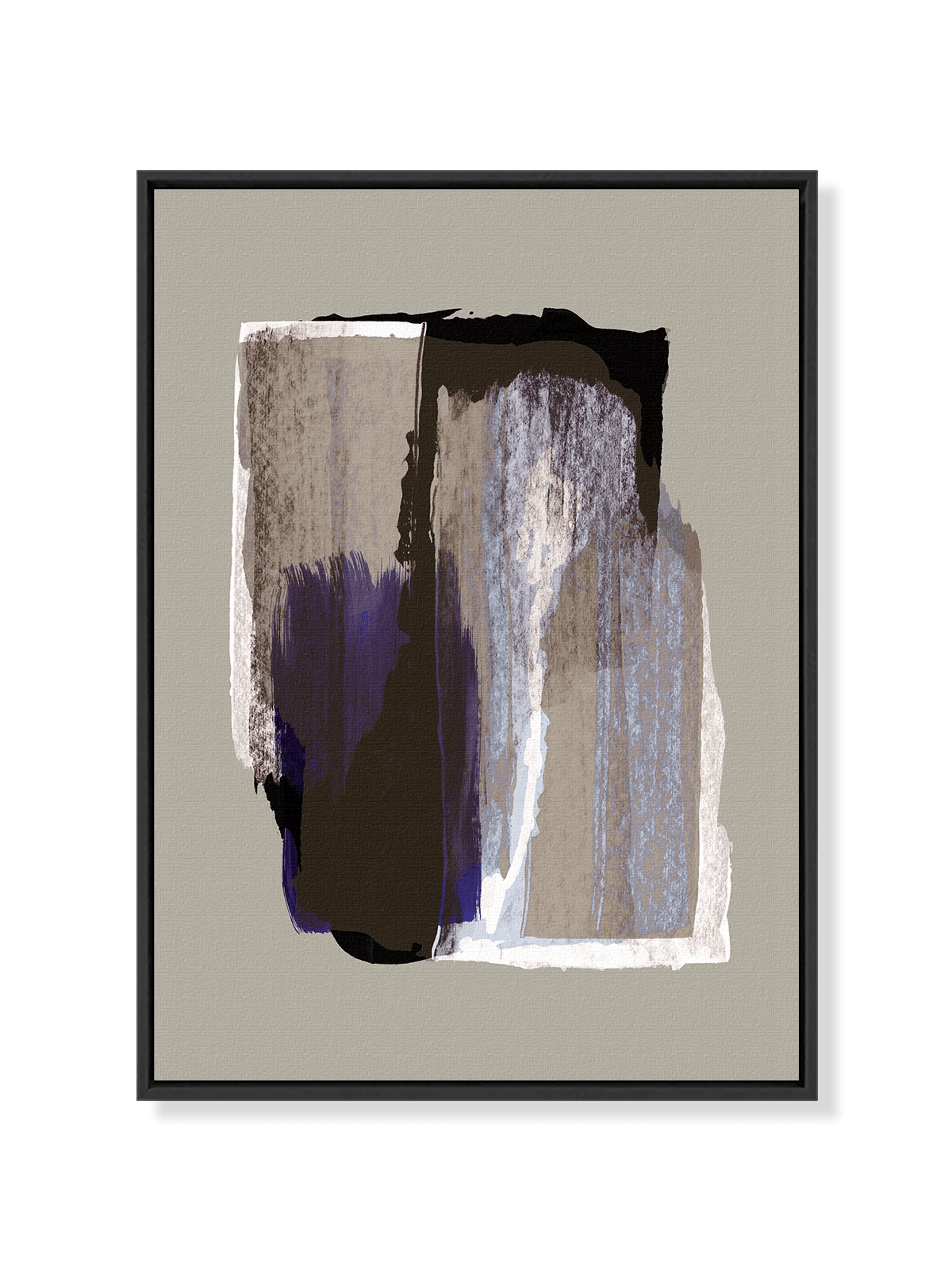 Abstract Brush Strokes 72Y - Lámina de Mareike Böhmer - Decora tu casa en Nomadart