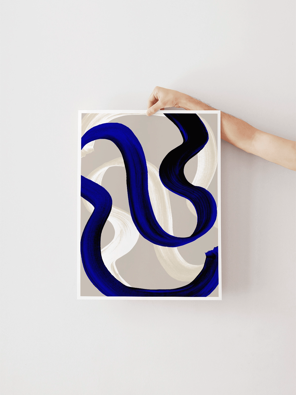 Abstract Brush Strokes 80 - Lámina de Mareike Böhmer - Decora tu casa en Nomadart