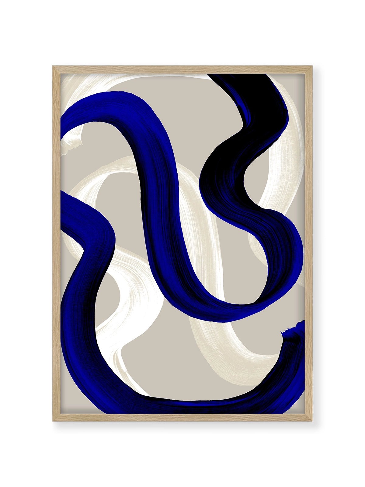 Abstract Brush Strokes 80 - Lámina de Mareike Böhmer - Decora tu casa en Nomadart