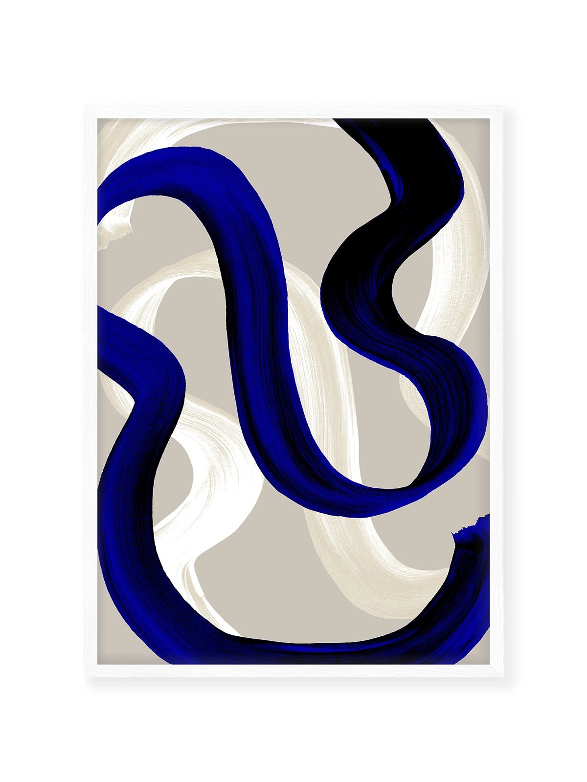 Abstract Brush Strokes 80 - Lámina de Mareike Böhmer - Decora tu casa en Nomadart