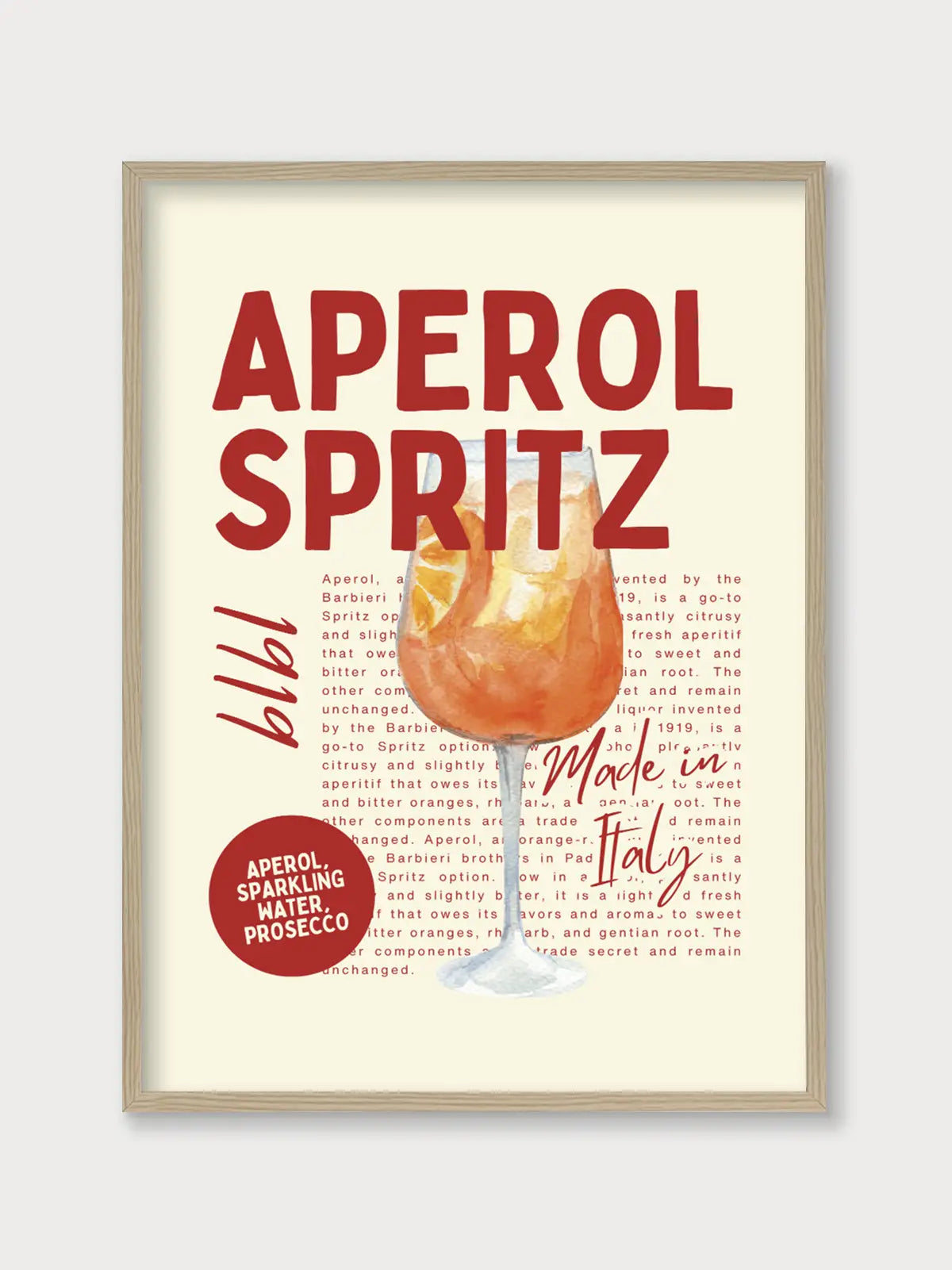 Aperol Spritz Retro
